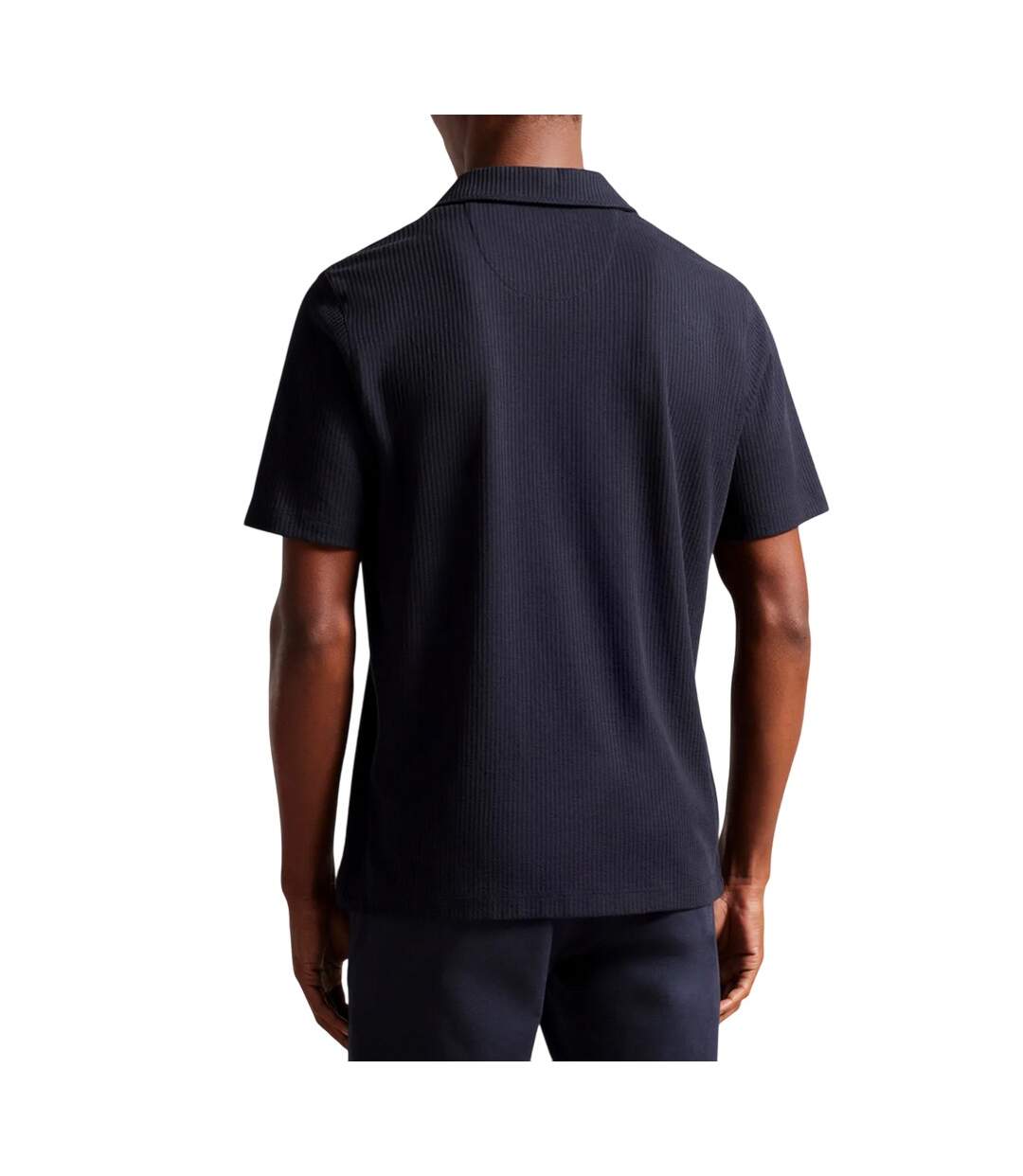 Mens Arkes Regular Polo Shirt Navy Ted Baker-3