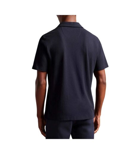 Mens Arkes Regular Polo Shirt Navy Ted Baker