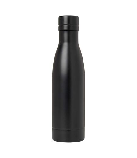 Vasa Plain Stainless Steel 16.9floz Water Bottle (Solid Black) (One Size) - UTPF4141