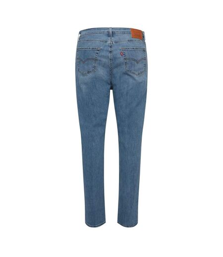 Womens/ladies 724 Denim High Rise Straight Leg Jeans Cool Journey Levis