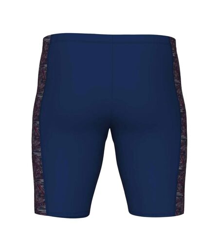 Mens jammer abstract tiles swim shorts navy/red Arena
