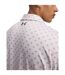 Polo Motif/style Crabe Matchplay Homme Blanc Bordeaux Foncé Under Armour-3