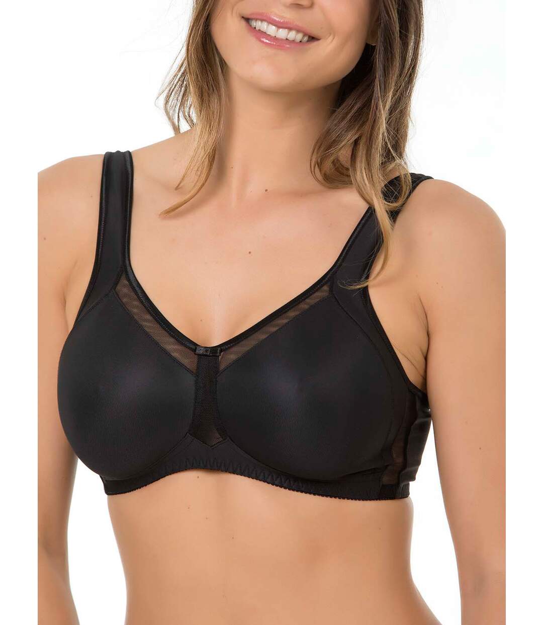 Soutien-gorge sans armatures Adriana Selmark noir-1