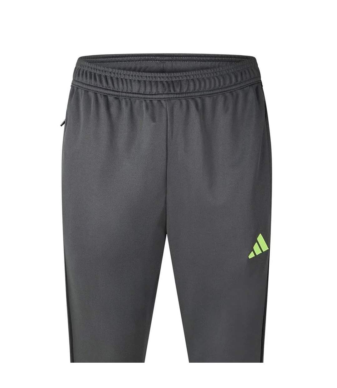 Mens Tiro 25 Essentials Zip-off Slim Trousers Grey Adidas-3