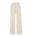Womens/ladies Lightweight Baggy Sweatpants White Sand Urban Classics-1