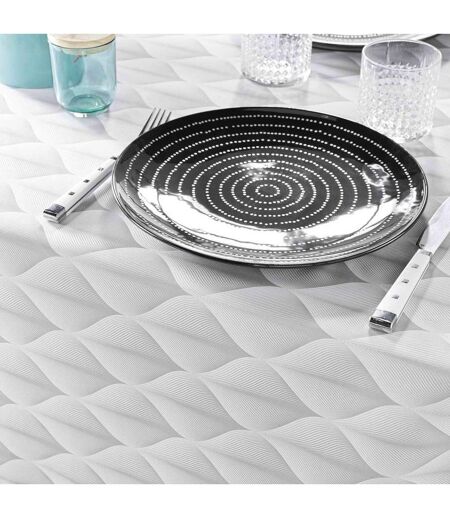 Nappe Antitache Imprimé Kalini 150x240cm Gris