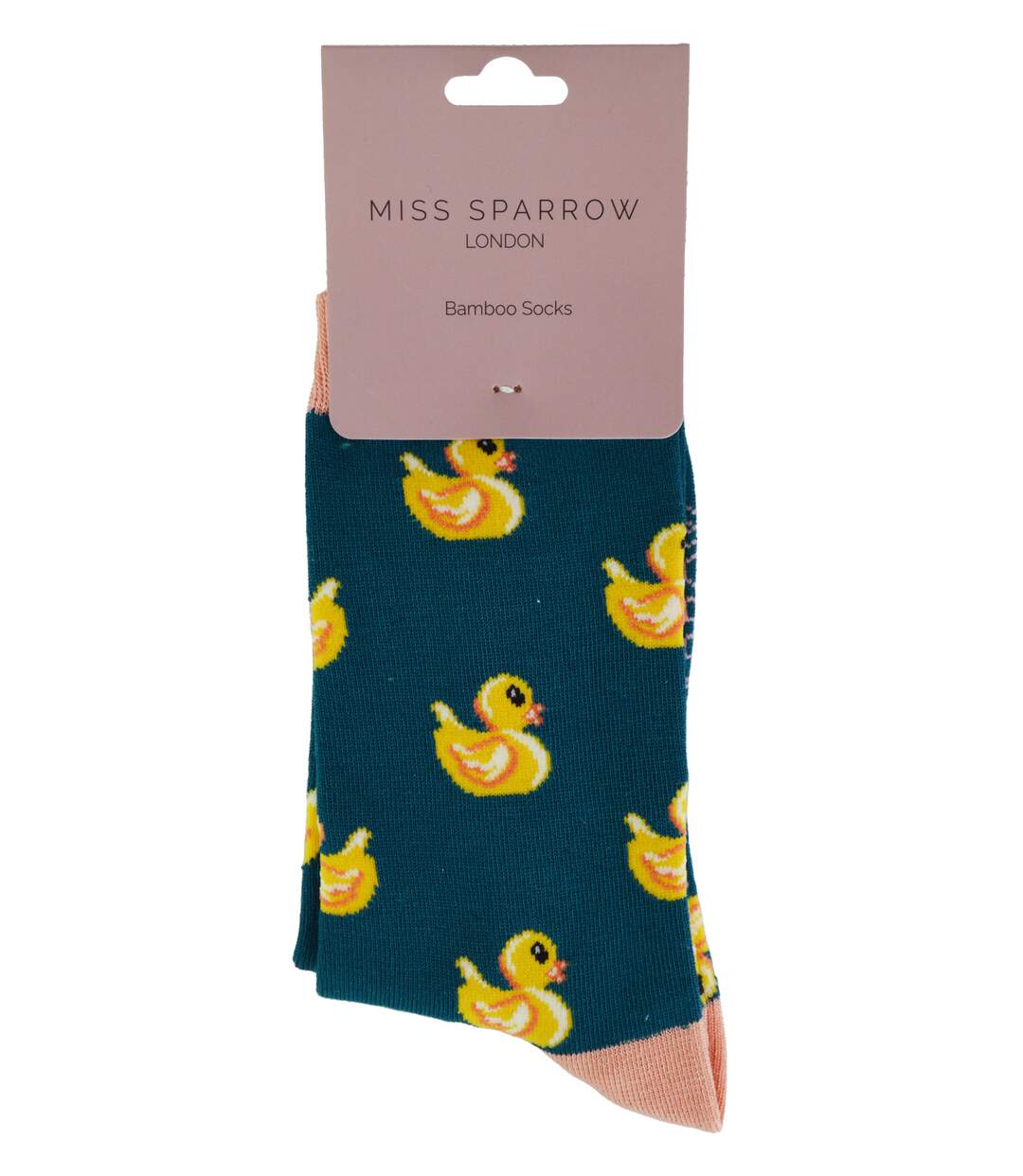 Miss Sparrow - Femme Chaussettes Canard Bambou | Douces Chaussettes Humour-2