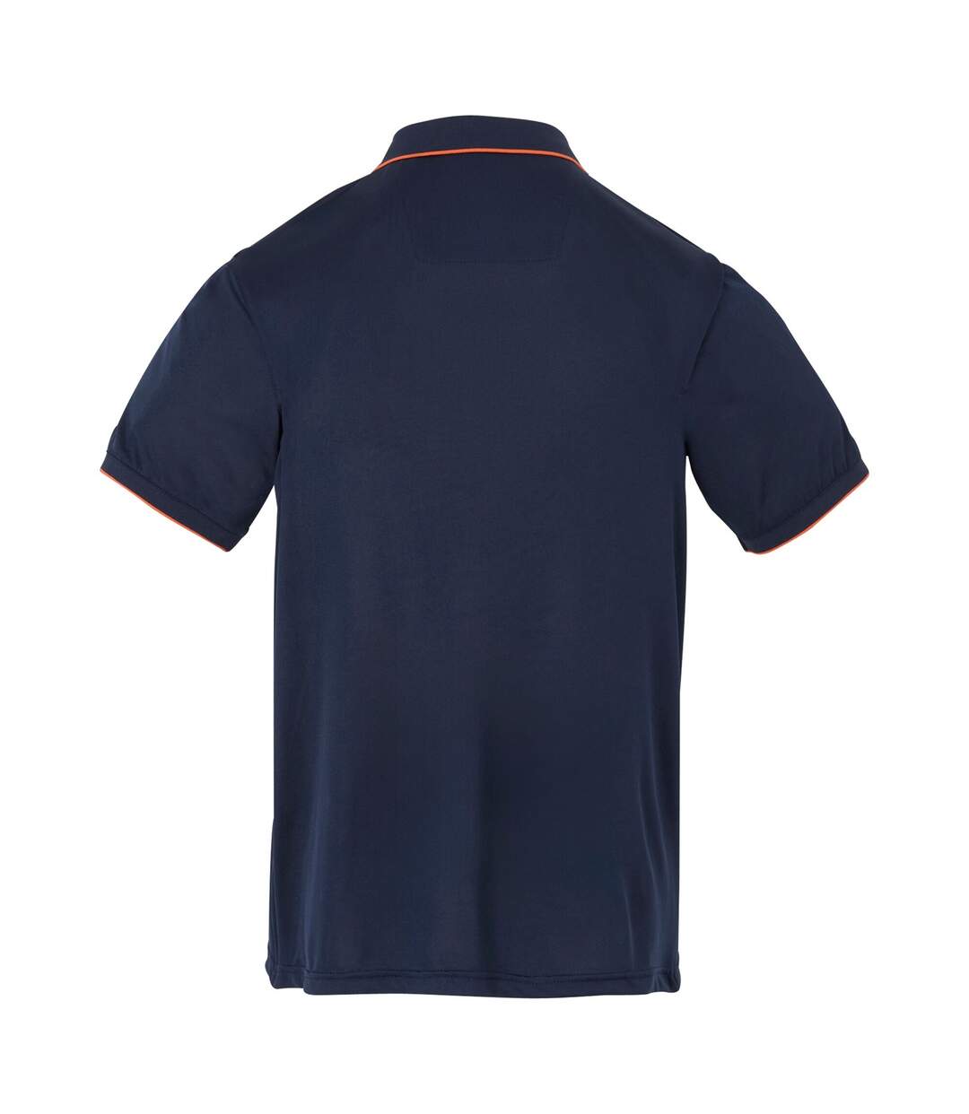 Polo remex homme bleu marine / orange sanguine uni Regatta-2