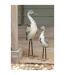 Statue Oiseau d'Extérieur Basil 51cm Bleu-5