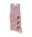 Miss Sparrow - Chaussettes Fantaisie Femme Bambou Motif Dauphins Douces-2