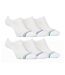 Farah - 6 Paires Chaussettes Invisibles Bambou Hommes Antidérapantes Sport-1