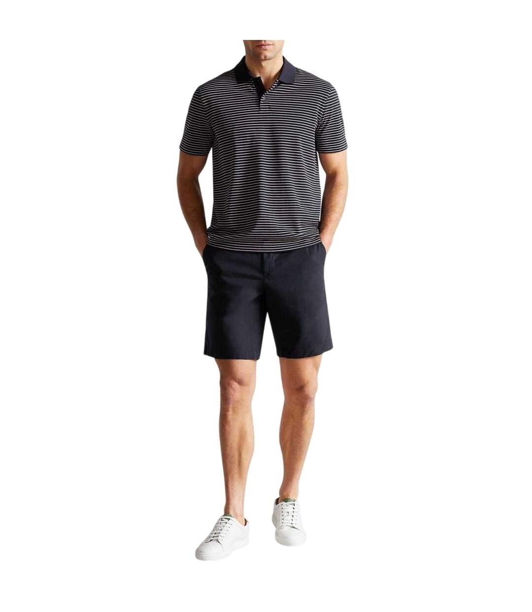 Mens Chino Shorts Dark Navy Ted Baker-4