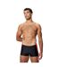 Mens Dive Aquashort Swimming Trunks Black Red Speedo-1