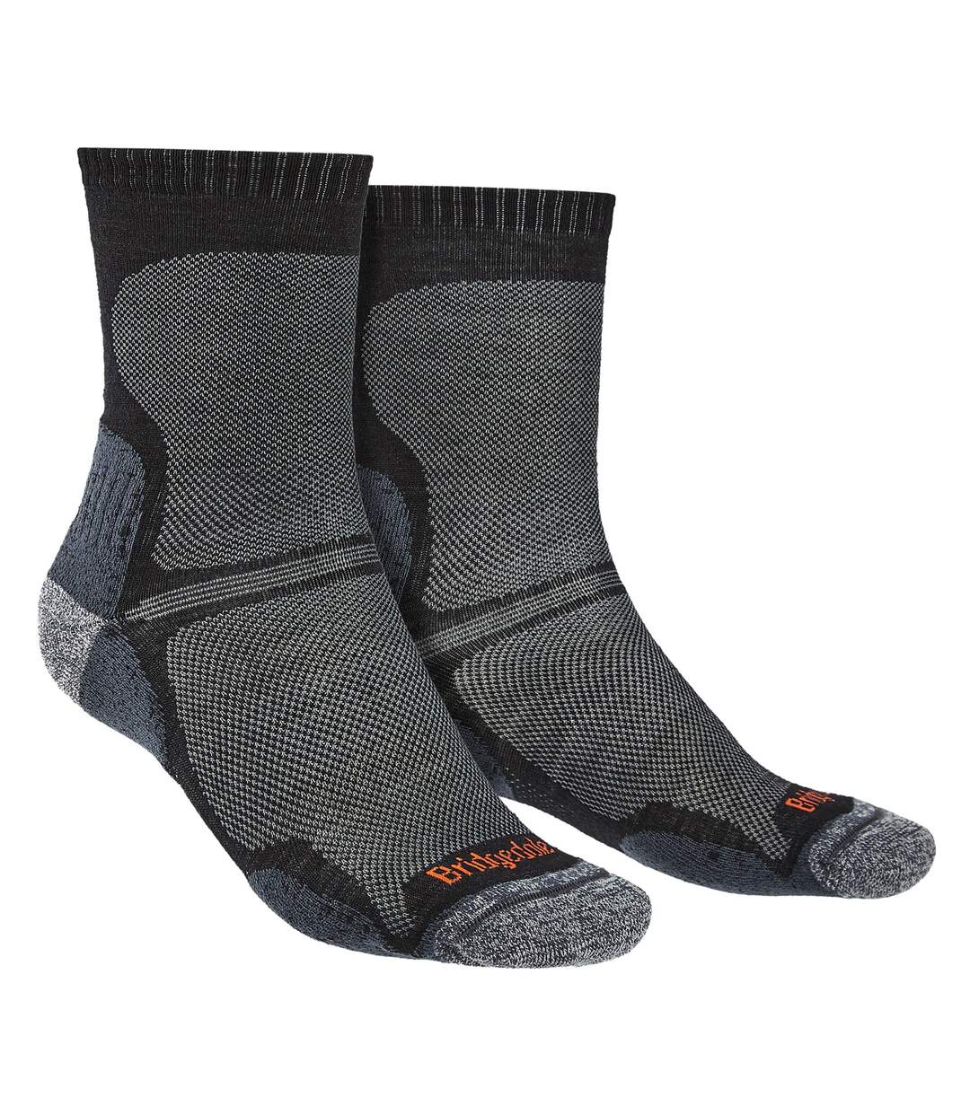 Bridgedale - Mens Hiking Merino Wool Crew Socks