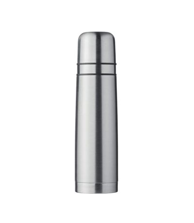 Bussloo double-walled 750ml flask one size matt silver MidOcean