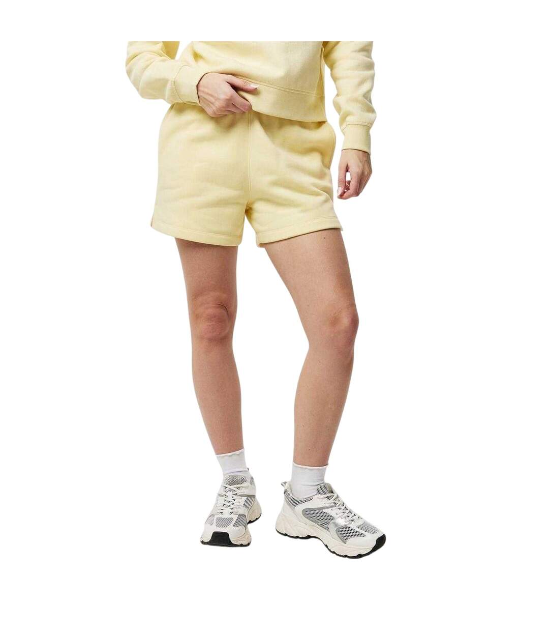 Womens/ladies Astbury Boyfriend Shorts Buttercream Jack Wills-4