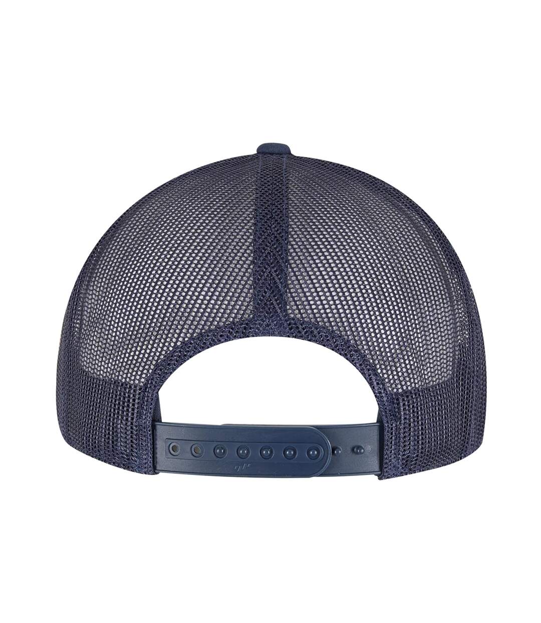 Casquette Trucker Motif/style 7 Panneaux Yupoong Bleu Marine Flexfit-2