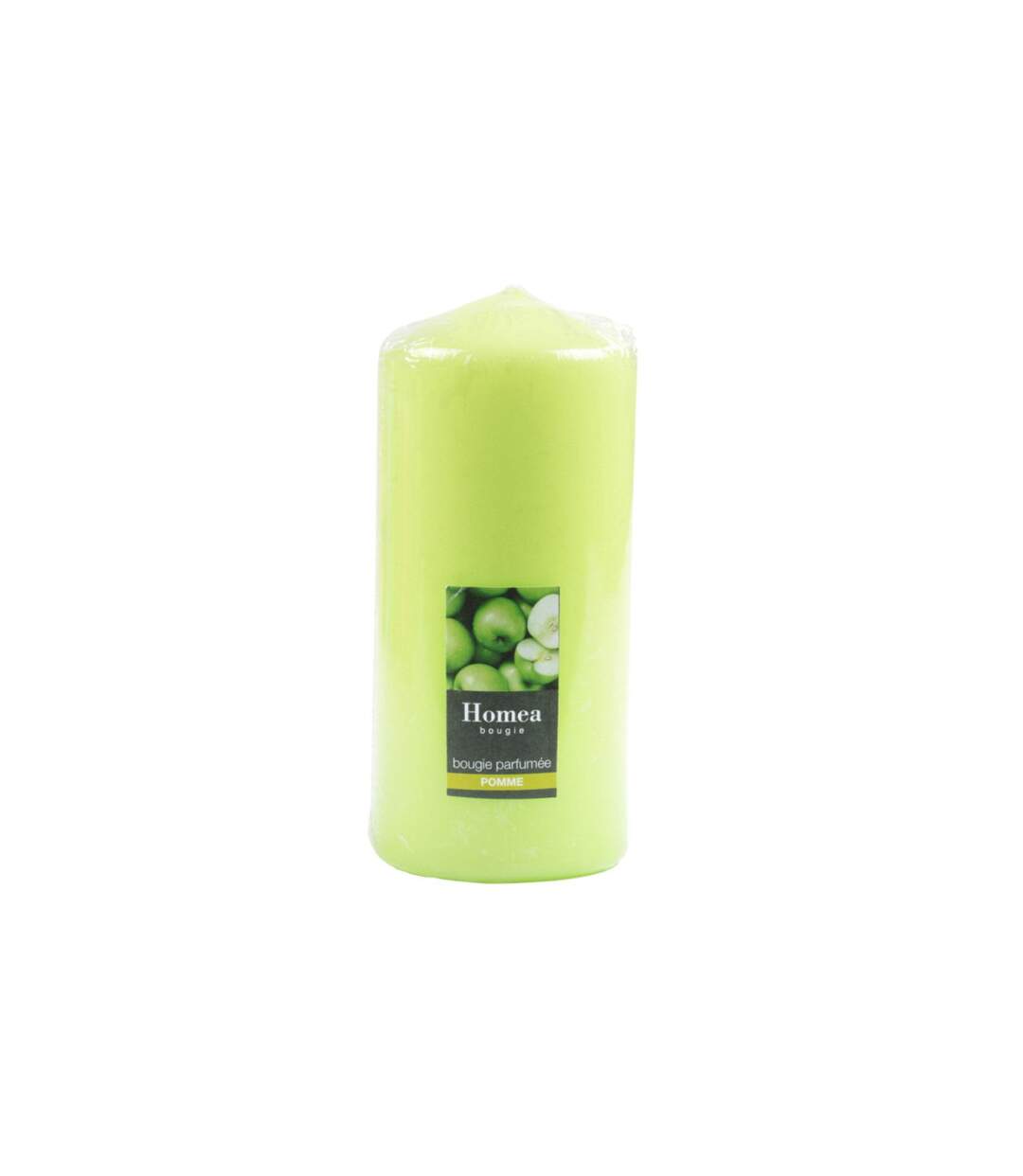 Bougie Pilier Design Essentiel 15cm Pomme-2