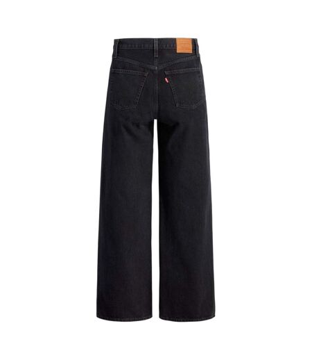 Womens/ladies Cotton Blend Wide Leg Jeans Rosie Levis