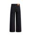 Womens/ladies Cotton Blend Wide Leg Jeans Rosie Levis-3