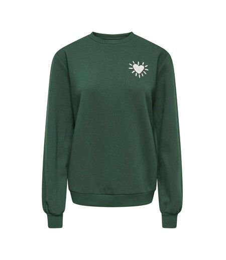 Sweat vert femme only elanor