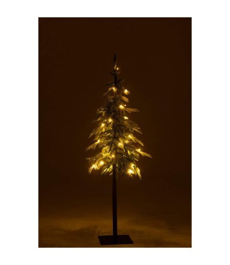 Sapin de Noël Déco Enneigé à LED Reynaldo 145cm Vert