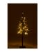 Sapin de Noël Déco Enneigé à LED Reynaldo 145cm Vert-3