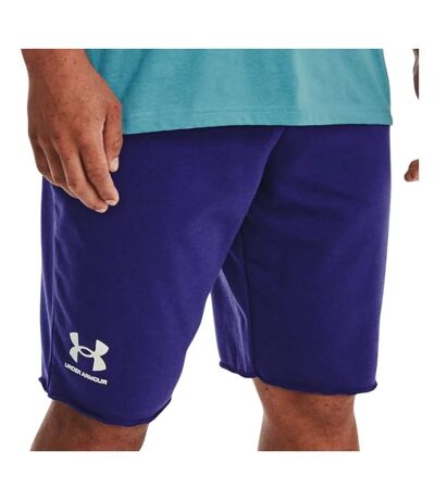 Short Bleu Roi Homme Under Armour Rival Terry