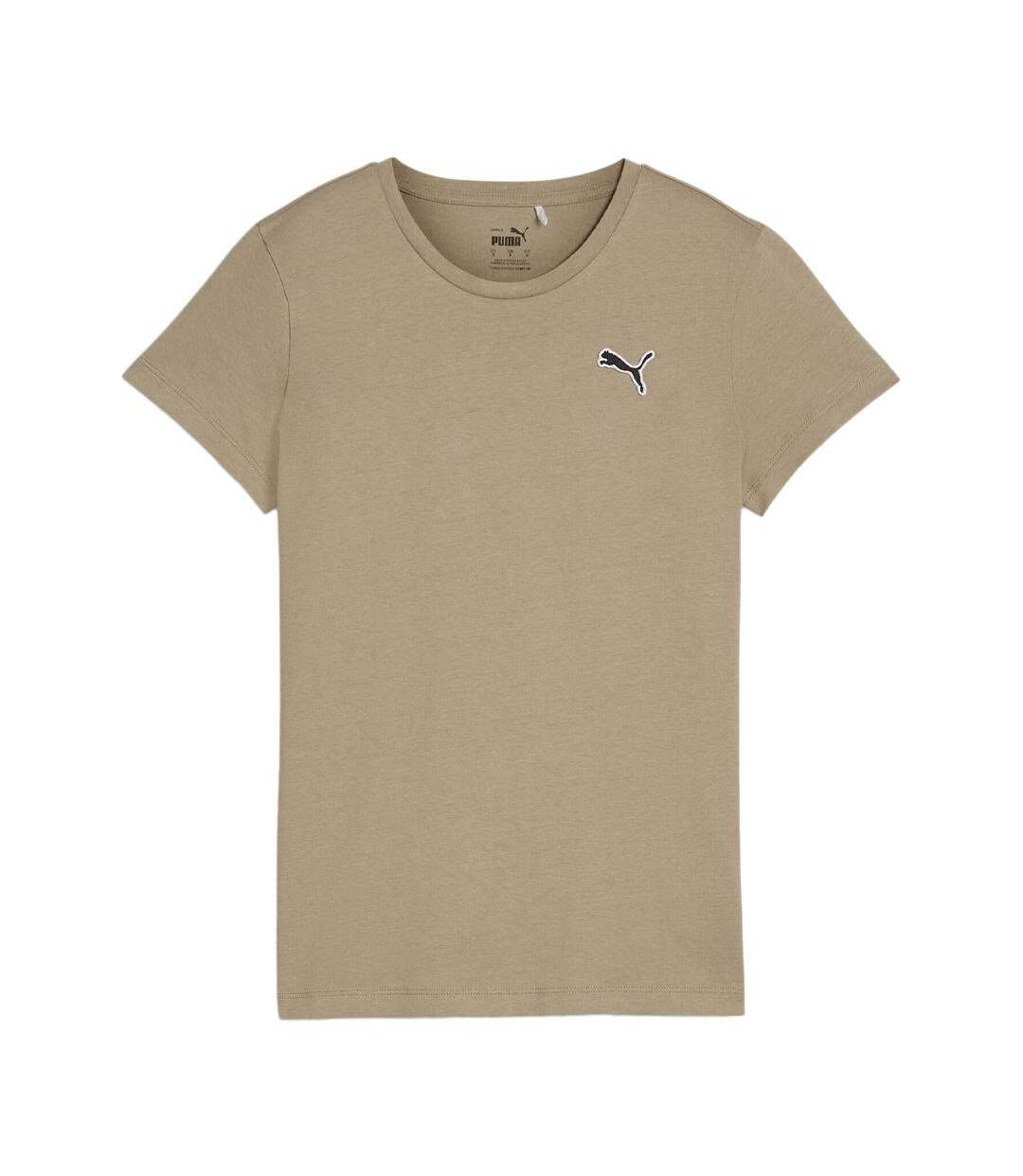 T-Shirt taupe femme puma better-1