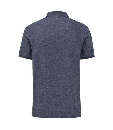 Polo Manches Courtes Homme Bleu Marine Fruit Of The Loom
