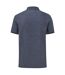 Polo Manches Courtes Homme Bleu Marine Fruit Of The Loom-2