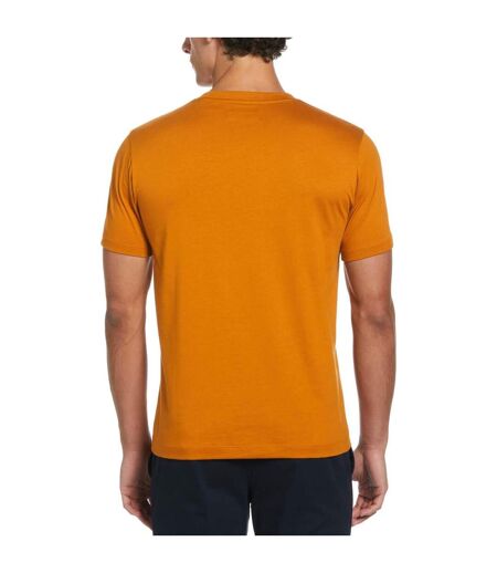 T-shirt pete homme marron Original Penguin