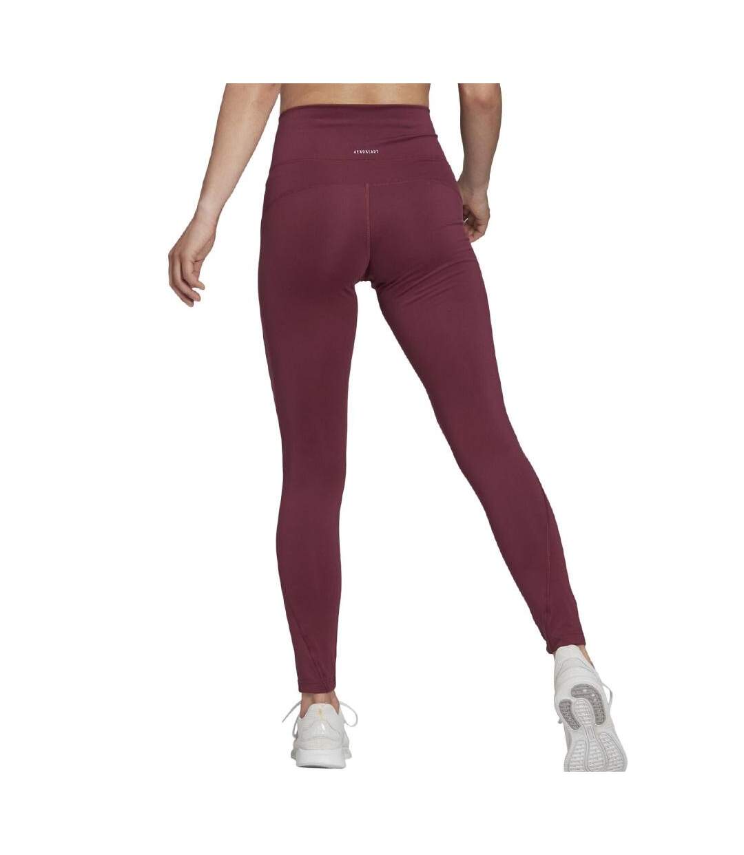 Legging bordeaux femme adidas feelbrilliant - l-2