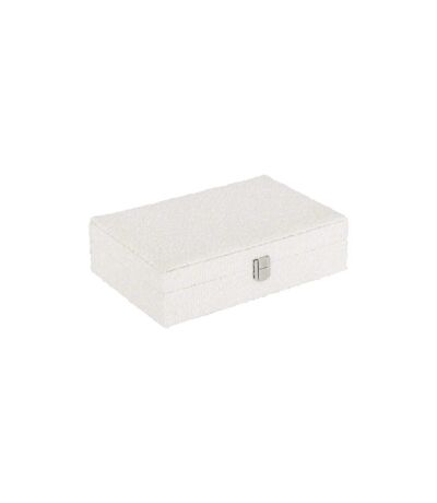 Boîte à Bijoux Bouclette Loe 28cm Blanc