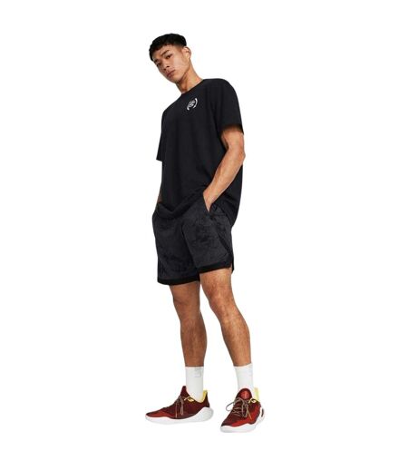 Mens Relaxed Fit T-shirt Black Under Armour