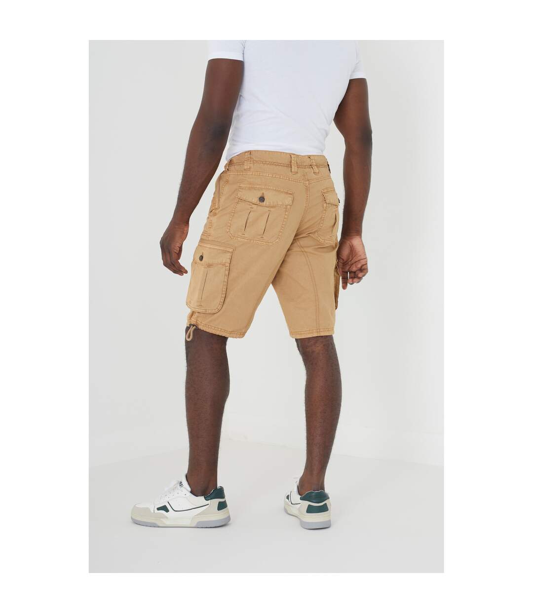 Short à poches george homme beige Brave Soul-2