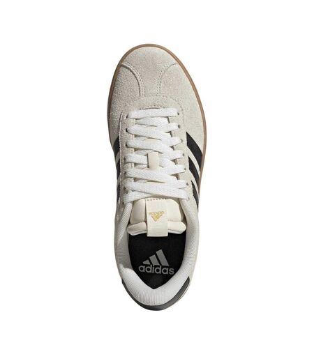Baskets Vl Court 3.0 Femme Crème Noir Jaune Or Adidas