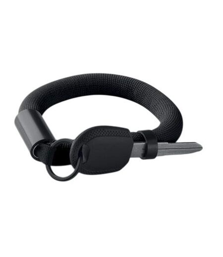 Polly Keyring Wristband One Size Black MidOcean