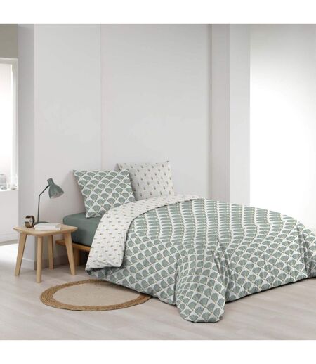 Parure de Lit 3 Pièces Diane 240x220cm Vert