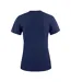 Womens/ladies Light T-shirt Dark Navy Printer-3