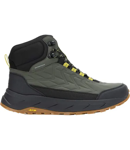 Chaussures Montantes De Marche Onyx Homme Kaki Foncé Vert Cyprès Regatta