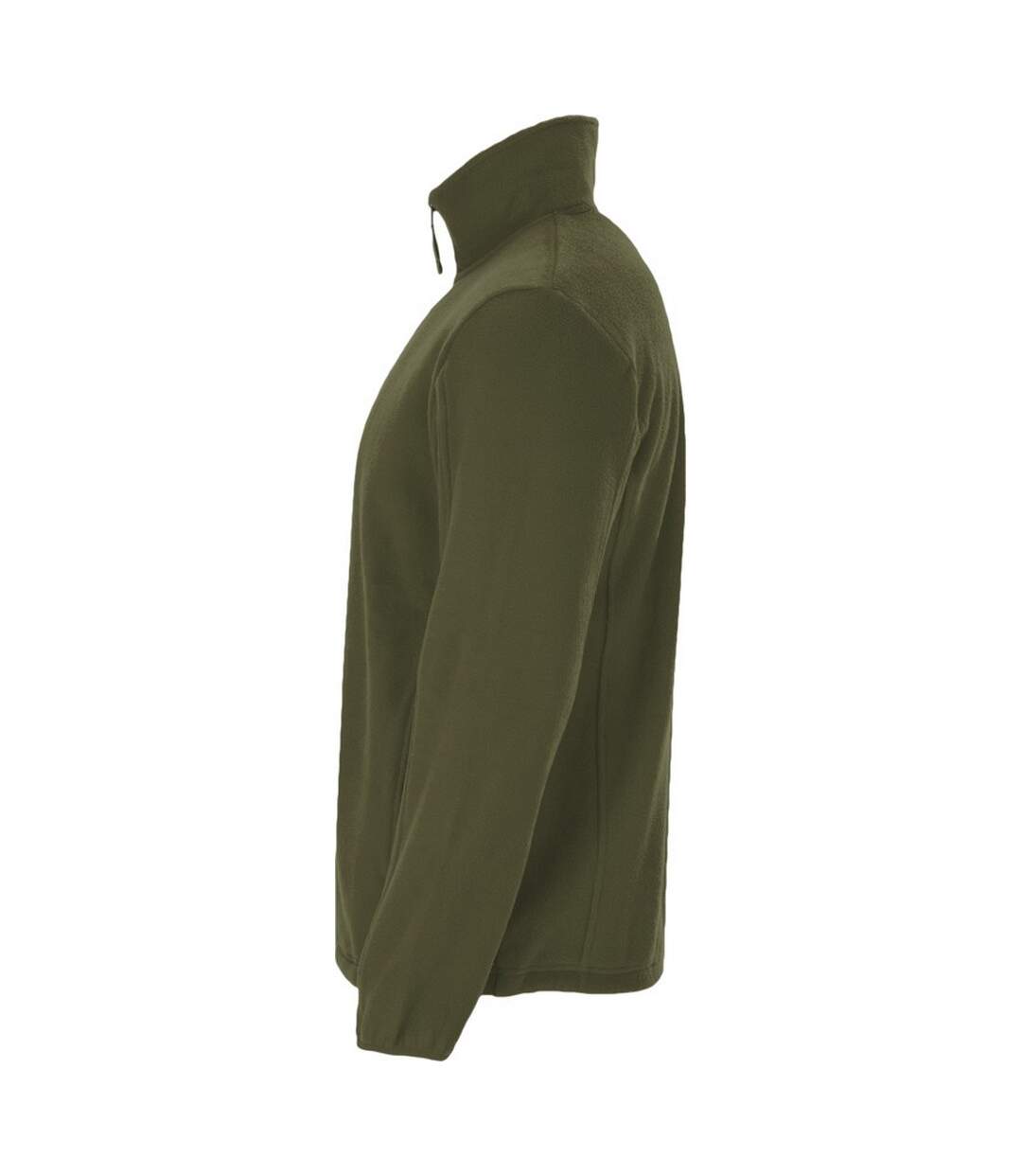 Mens artic full zip fleece jacket pine green Roly