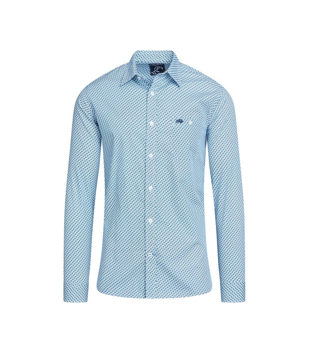 Chemise homme blanc Raging Bull-1