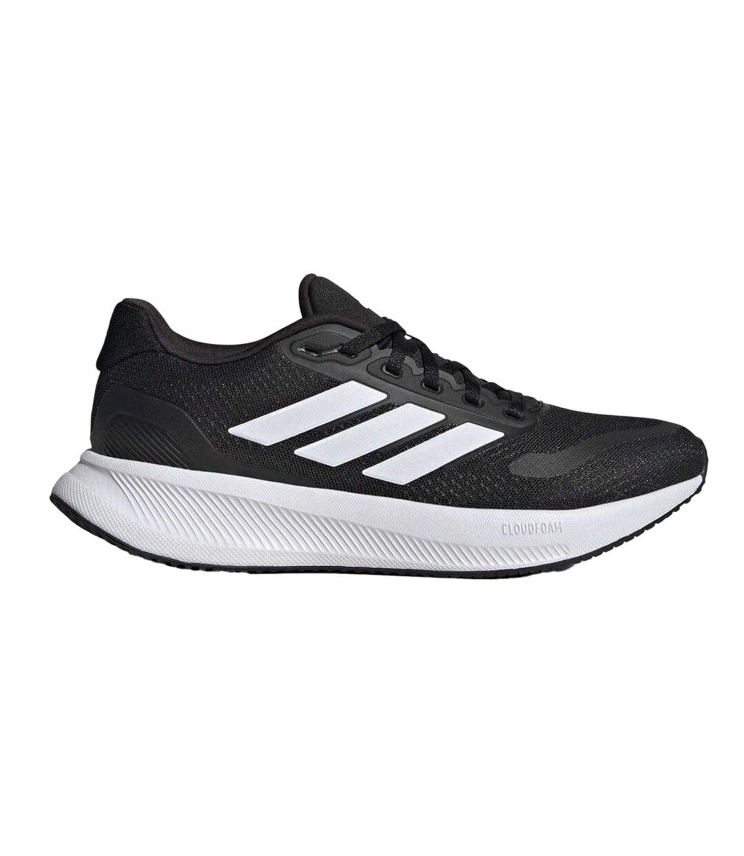 Womens/ladies Runfalcon 5 Shoes Black White Adidas-1