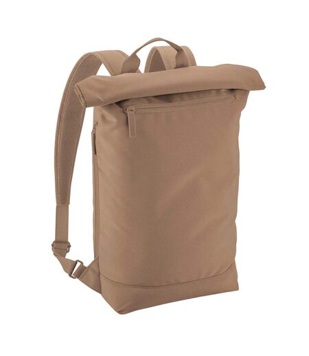 Simplicity Lite Roll Top Backpack One Size Hazelnut Bagbase
