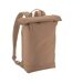 Simplicity Lite Roll Top Backpack One Size Hazelnut Bagbase-1