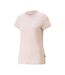 T-shirt rose femme puma ess+ embroid - l-1