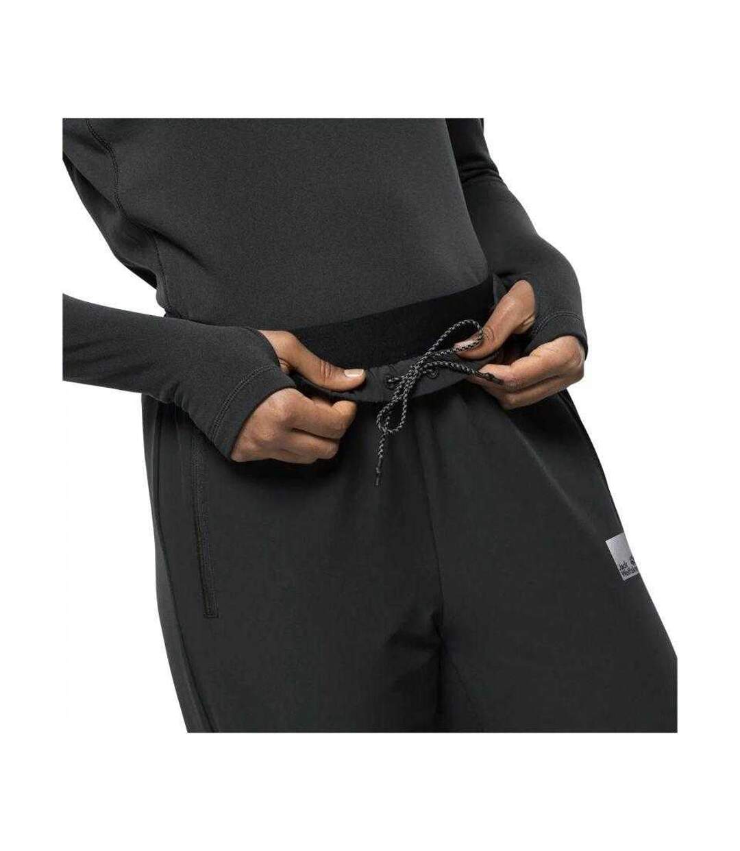 Pantalon Bike Commute Femme Noir Jack Wolfskin-4