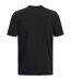 Mens Crew Neck Relaxed Fit Short-sleeved T-shirt Black White Under Armour-3