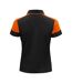 Polo Femme Noir Orange Printer PRIME-2